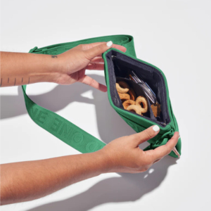 Alternative view of Wild One Treat Pouch Spruce (Green) Recycled Knit